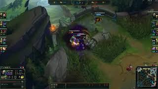 Singed Double on the trash talking garen