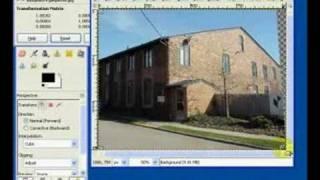 GIMP TUTORIAL PERSPECTIVE AND CROPPING