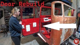 Early 40 series Door rebuild - Plus Window and Rear ute install - New Rubber seals