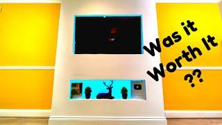 How We Built A TV Media Wall For Under £200!