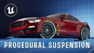 WHEEL SUSPENSION FOR CAR CINEMATIC RIG | Unreal Engine