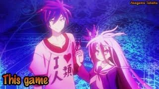 【Lyrics AMV】No game no life OP Full〈 This game - Konomi Suzuki 〉