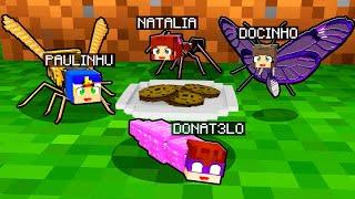 como é JOGAR MINECRAFT sendo um INSETO!? ️