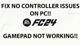 Fix controller issue on EA FC 24 on PC #shorts gamepad not working EA FC 24