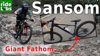 Sansom Enduro trails on a hardtail