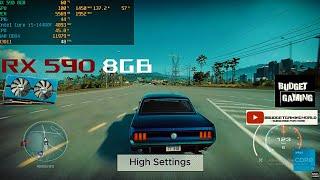 Need For Speed Heat | RX 590 8GB + i5-14400F | FPS Test | All Settings