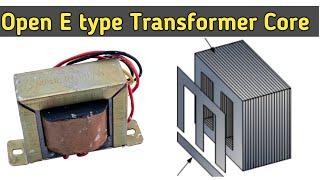 How to Open E type Transformer Core || Dissembly of Transformer