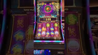 $25 BET HUGE JACKPOT HANDPAY WIN JINSE DAO BONUS - ENCHANTED PRINCESS CRUISE - 10 Cents Denom