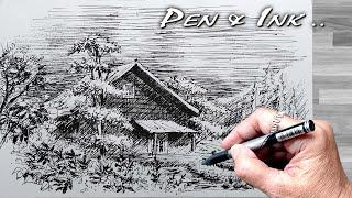 Best Pen and Ink Drawing for Beginners to Advanced