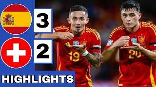 Spain vs Switzerland | 3-2 | Highlights | UEFA Nations League 2024-25