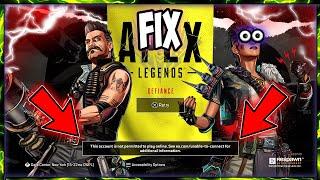 Apex Legends : How To Fix This Account is not Permitted to Play Online