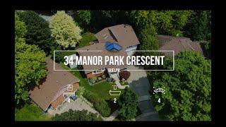 34 Manor Park Cres, Guelph - Overview Video with Aerial Highlights (Unbranded)