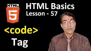 Code tag in HTML | HTML basic lesson - 57 | HTML for beginners in hindi