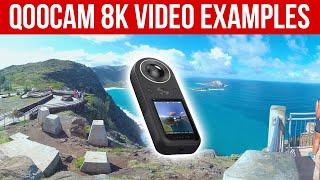 QooCam 8K: Video Examples - Maximum Resolution