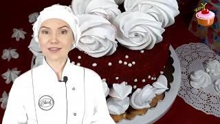 Популярный Торт КРАСНЫЙ БАРХАТ ️ Рецепт торта красный бархат Бисквит красный бархат Рецепт Пошагово