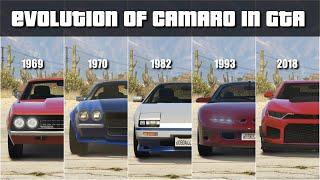 Evolution of Camaro Based Cars in GTA games | GTA SA to GTA V