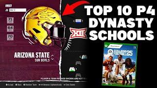 Top 10 P4 Teams for Dynasty in College Football 25