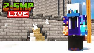 Enjoying Snowy Winter On ZSMP // Minecraft SMP Live