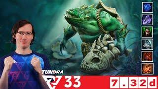 [DOTA 2] TUNDRA.33 the TIDEHUNTER [OFFLANE] [7.32d]