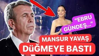 Mansur Yavaş harekete geçti! Ebru Gündeş'e şimdi ne olacak?