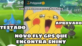 NOVO FAKE GPS QUE PROCURA SHINY NO POKEMON GO 2021 - POLYGON