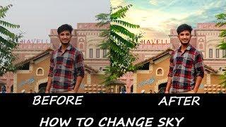 How to Easily and Quickly change a Sky in Photoshop CC 2017 Tutorial