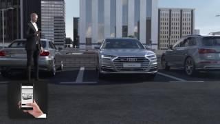 2018 Audi A8 - AI Parking Pilot and Garage Pilot