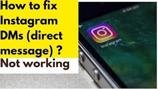 How to fix Instagram DMs( direct messages) not working? @Howtodiscover.