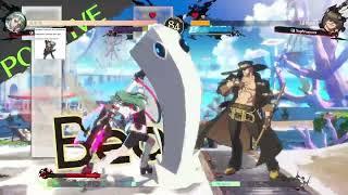 A.B.A flies too close to the Johnny Guilty Gear