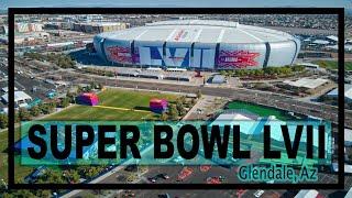 Super Bowl LVII Glendale Arizona, Via Drone in 4K