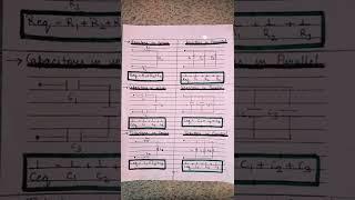 To find total resistance, capacitance & inductance in series & parallel