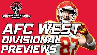 4th & Frames: AFC West Fantasy Football Preview 2024