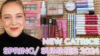 NEW CATRICE SPRING/ SUMMER 2024 // First impression review incl. swatches & full face makeup look