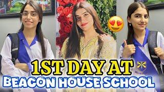 1st Day At Beacon House School| PK GIRLS