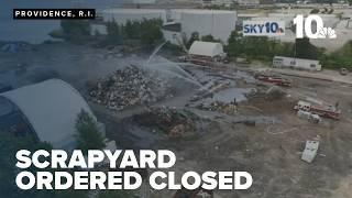 Judge grants temporary restraining order, keeping Providence scrapyard closed temporarily