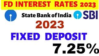 sbi bank fd interest rates 2023 | sbi bank fixed deposit fd interest rates 2023 new year offer