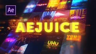 Review + Giveaway: AEJuice Cyberpunk, Kinetic Typography, Titles