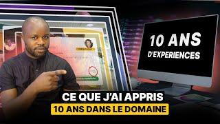 10 Ans d'Expérience en Développement Web Résumés en Un Live