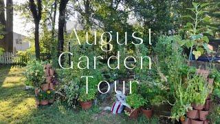 August Garden Tour | Hot Mess But Abundant!