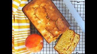 Breakfast Recipe: DELICIOUS Homemade Peach Bread by Everyday Gourmet with Blakely