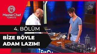 Alican, Yemeği ve Tavrıyla Somer Şefi Etkiledi - MasterChef 4. Bölüm