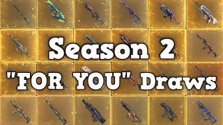 All Season 2 "FOR YOU" Draws | COD Mobile | CODM