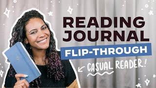 (My First) Reading Journal Flip-Through for Casual & Slower Readers