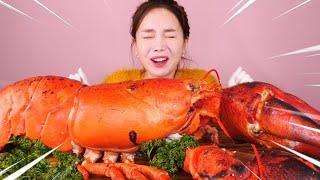 ENG SUB) 7.5kg GIANT KING LOBSTER  Mukbang ASMR Eatingsound eatingshow Ssoyoung