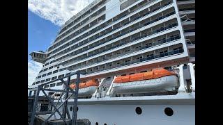 Средиземноморский круиз. Апрель 2023. Наш корабль MSC Grandiosa.