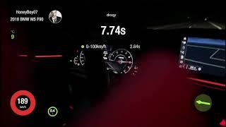 BMW M5 Stage 2 acceleration 2