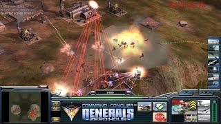 C&C Generals - Zero Hour: 1 vs. 7 - Laser vs. 7 Hard Air Force (Defcon 51 XL)