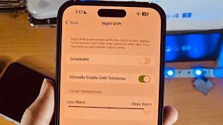 ANY iPhone How To Activate Blue Light Filter!
