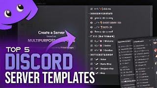 Top 5 Best Discord Server Templates You Must Try!