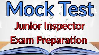 MOCK TEST - JUNIOR CO-OPERATIVE  INSPECTOR EXAM PREPARATION